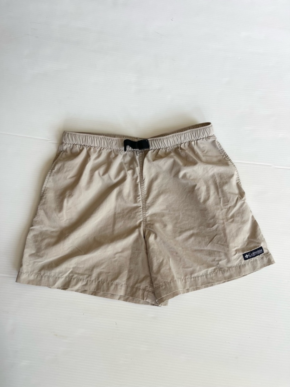 Columbia Belted Khaki Hiking Shorts
